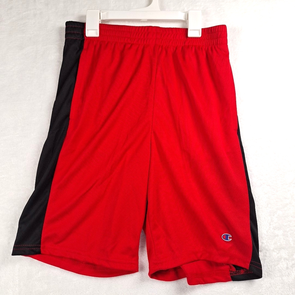 Champion Boys Youth Size 18-20 Shorts Gym Athletic Red